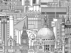 The Towers of London giclee print