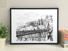 Puente de San Pablo, Cuenca giclee print