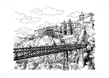Puente de San Pablo, Cuenca giclee print